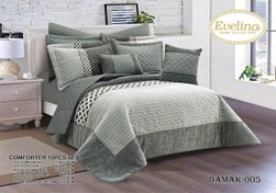 تصویر روتختی مخمل ترک مدل داماک Turkish velvet bedspread, Damak model