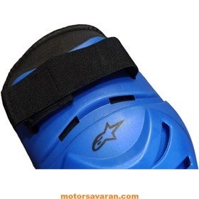 تصویر محافظ زانو و آرنج موتور سواری 4 تکه لولا دار VEMAR VEMAR 4-piece hinged motorcycle knee and elbow protector