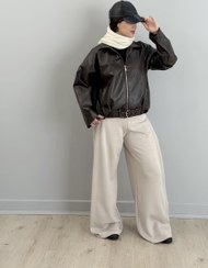 تصویر بامبر چرمی برشکا 