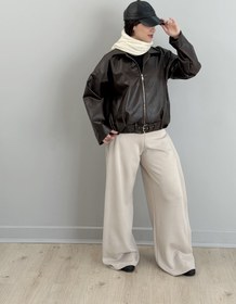 تصویر بامبر چرمی برشکا 