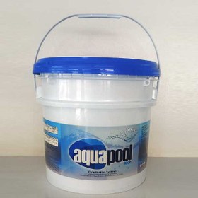 تصویر پودر کلر آمریکایی aqua pool آکواپول 100% خالص 