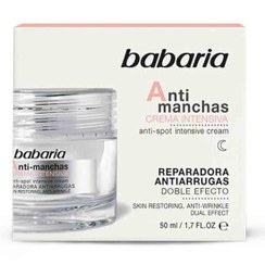 تصویر کرم ضد لک و ضد چروک باباریا babaria حاوی روغن دانه گل رز مدل Anti manchas حجم 50 میل Anti manchas CREAM babaria 50 ml