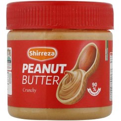 تصویر کره بادام زمینی کرانچی شیررضا 300 گرم Shirreza crunchy peanut butter 300 grams