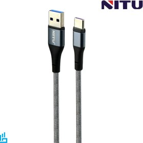 تصویر کابل تبدیل (شارژ) تایپ سی Type C نیتو NITU NC202 طول 2 متر 