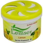 تصویر ژل خوشبو کننده هوا لمسر مدل Lemon حجم 90 میلی لیتر 