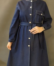 تصویر پیراهن جین زنانه 