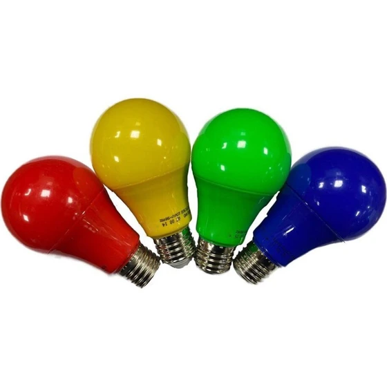خرید و قیمت لامپ ۱۰ وات قرمز LED(رنگی) پارس سام - تک / قرمز | ترب