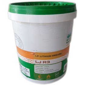 تصویر گریس پایه لیتیم (نسوز) 16 کیلوگرمی برند آسیا ژوله تبریز ASIA JULEH LITHIUM GREASE 16 KG