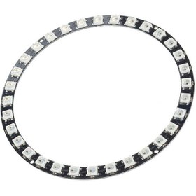 تصویر ماژول LED RGB حلقه ای ۳۲ تایی WS2812 