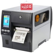 تصویر لیبل زن زبرا ZT411 300dpi استوک 