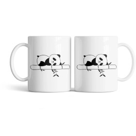 تصویر ماگ پاندا خوابالو کد M97 