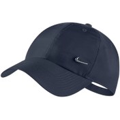 تصویر کلاه نقابدار تنیس نایک مدل Sportswear Metal Swoosh Logo Cap 