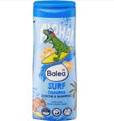 تصویر شامپو سر و بدن کودکان 2 در 1 Surfosaurus، 300 میلی لیتر, Kinder Dusche & Shampoo 2in1 Surfosaurus, 300 ml 