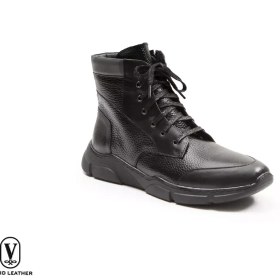 تصویر نیم بوت چرم کد (8489) 