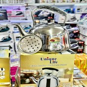 تصویر کتری استیل یونیک ظرفیت ۴ لیتر 