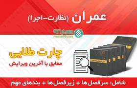 تصویر چارت طلایی رشته عمران اجرا و نظارت برای آزمون نظام مهندسی / تیترواژه 