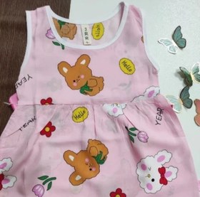 تصویر پیراهن نخی بچگانه GPN126 