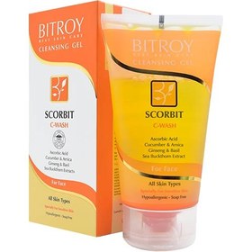 تصویر ژل پاک کننده صورت بیتروی حاوی ویتامین C Bitroy Cleansing Gel Containing Vitamin C 150 ml