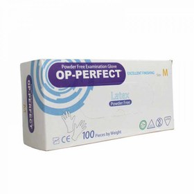 تصویر دستکش لاتکس بدون پودر OP_Perfect 