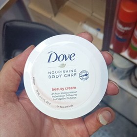 تصویر کرم مرطوب کننده و تغذیه کننده صورت و بدن داو Dove اورجینال مدل Dove Beauty Cream حجم 75 میل 