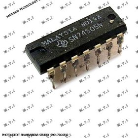 تصویر آی سی تی تی ال SN74S05N / TEXAS MALAYSIA 