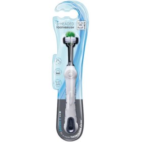 تصویر مسواک سه جهته سگ ام پتز بلژیک ا M-PETS 3 Headed Toothbrush M-PETS 3 Headed Toothbrush
