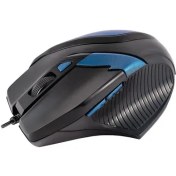 تصویر ماوس سیمی سیبراتون | Mouse SM4260 - آبی / گارانتی ۱۲ ماهه داده پرداز رایانه متین 