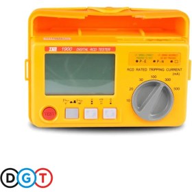 تصویر تستر محافظ جان دیجیتال TES-1900 | دستگاه تست RCD و RCCB با اندازه‌گیری زمان قطع 