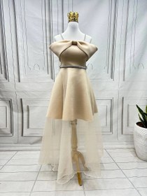 تصویر لباس مجلسی و شب ماکسی مدل نسترن Dress and long night