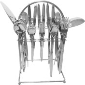 تصویر سرویس قاشق و چنگال 39 پارچه ام جی اس مدل DF 051 