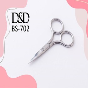 تصویر قیچی ابرو سر کج 702 DSD 702 DSD Angled Head Eyebrow Scissors