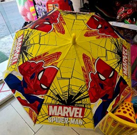 تصویر چتر بچه گانه طرح مرد عنکبوتی 