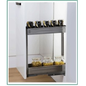 تصویر سبد سوپر جابطری فانتونی مدل F041 سایز عرض کابینت: 15cm Cabinet Organizer