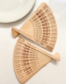 تصویر بادبزن چوبی اعلا bd11 bd11