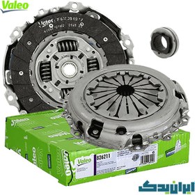 تصویر دیسک و صفحه والئو سبز اصلی ( هرینگتون ) مناسب رانا و 206 کد 826213 valeo clutch kit code 826213 suitable for Runna