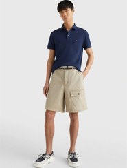 تصویر تی شرت مردانه آستین کوتاه راسته | تامی هیلفیگر Tommy Hilfiger MW0MW17771-DCC 