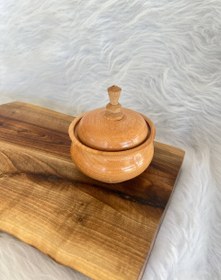 تصویر قندان چوبی گردو 