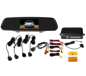 تصویر پک مانیتور،دوربین و سنسور دنده عقب خودرو ا Car Pack Monitor Camera and Sensor Back Car Pack Monitor Camera and Sensor Back