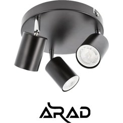 تصویر لوستر خطی .سقفی. دیواری متحرک کد: w103 - 3شاخه گرد w103