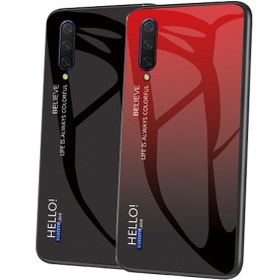 تصویر قاب پشت گلس شیائومی Glass Gradient Color Case Xiaomi Mi A3 | Mi CC9e 