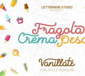 تصویر Vanilatte Font Duo 