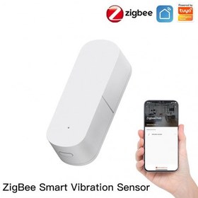 تصویر سنسور لرزه هوشمند زیگبی ZSS-Z-VBR برند MOES MOES - Capteur de vibration Zigbee TUYA - ZSS-Z-VBR