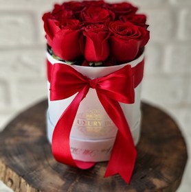 تصویر باکس گل رز هلندی کد 098 Rose Box Code 098