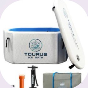 تصویر وان یخ بادی برند Tourus Tourus Inflatable Ice Bath Tub (Cold Plunge Tub) - TS-CP04طول ۱۵۲ 
