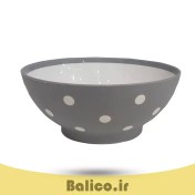 تصویر پیاله خالدار هوبی لایف ترکیه مدل 2281 حجم 350 میلی‌لیتر | طرح شاد، باکیفیت و مناسب سرو روزانه 