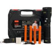 تصویر چراغ قوه پلیسی اسمال سان مدل ZY-T600 (اصلی) | برد ۱۰۰۰ متر و ۵۰۰۰ لومن | دارای قابلیت پاوربانک Small Sun ZY-T600 Tactical Flashlight | 5000 Lumens, 1000m Beam Distance | Power Bank Function