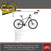 تصویر دوچرخه کوهستان کیوب مدل آیم اس ال نوک مدادی و آبی سایز 27.5 2019 CUBE Mountain Bicycle Aim SL 27.5 2019 