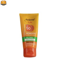 تصویر کرم ضد آفتاب آکنه سل پوست‌های چرب آردن SPF50 بژ طبیعی ۵۰ میلی لیتر Ardene Acnesol SPF50 Sunshield Cream 50ml