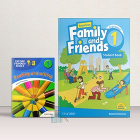 تصویر پک کتاب امریکن فمیلی اند فرندز 1 ویرایش دوم + کتاب ریدینگ اند رایتنیگ | American Family and Friends 1 2nd Edition + Reading-Writing Book Pack American Family and Friends 1 2nd Edition + Reading-Writing Book Pack