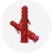 تصویر رولپلاک 4 سانتی‌ متری لبه دار شاخک دار کاسپین بسته 80 عددی 